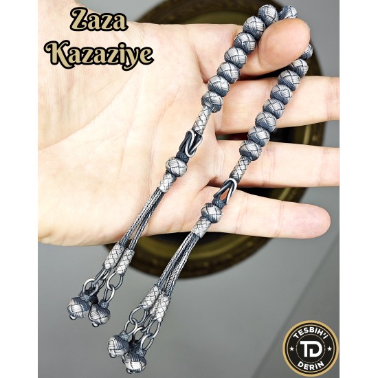 Gümüş Kazaziye Zaza Tesbih Gümüş Kazaziye Zaza Tesbih