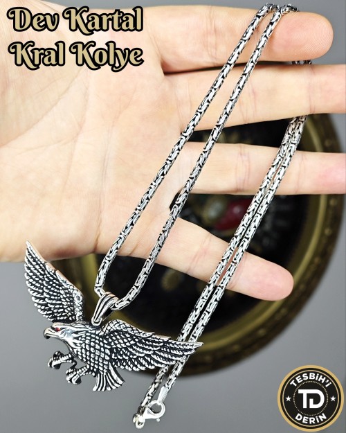 Kartal Model Kral Kolye